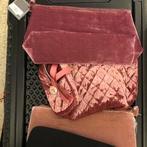 NWT FOUR Holiday cosmetic BAGS! Perfect 🎄gift 🎁